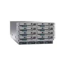 Cisco UCS 5108 Blade Server Chassis - Montable sur rack - 6U - jusqu'à 8 lames - alimentation - ... (UCSMINISEED5108-RF)_1